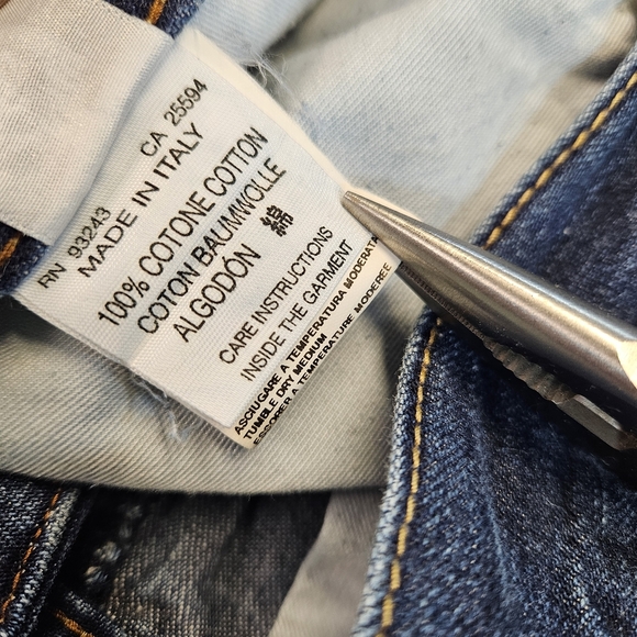 Diesel Jeans Mens Size 40 Blue Straight Leg Denim Cotton Cheyenne - Picture 12 of 13